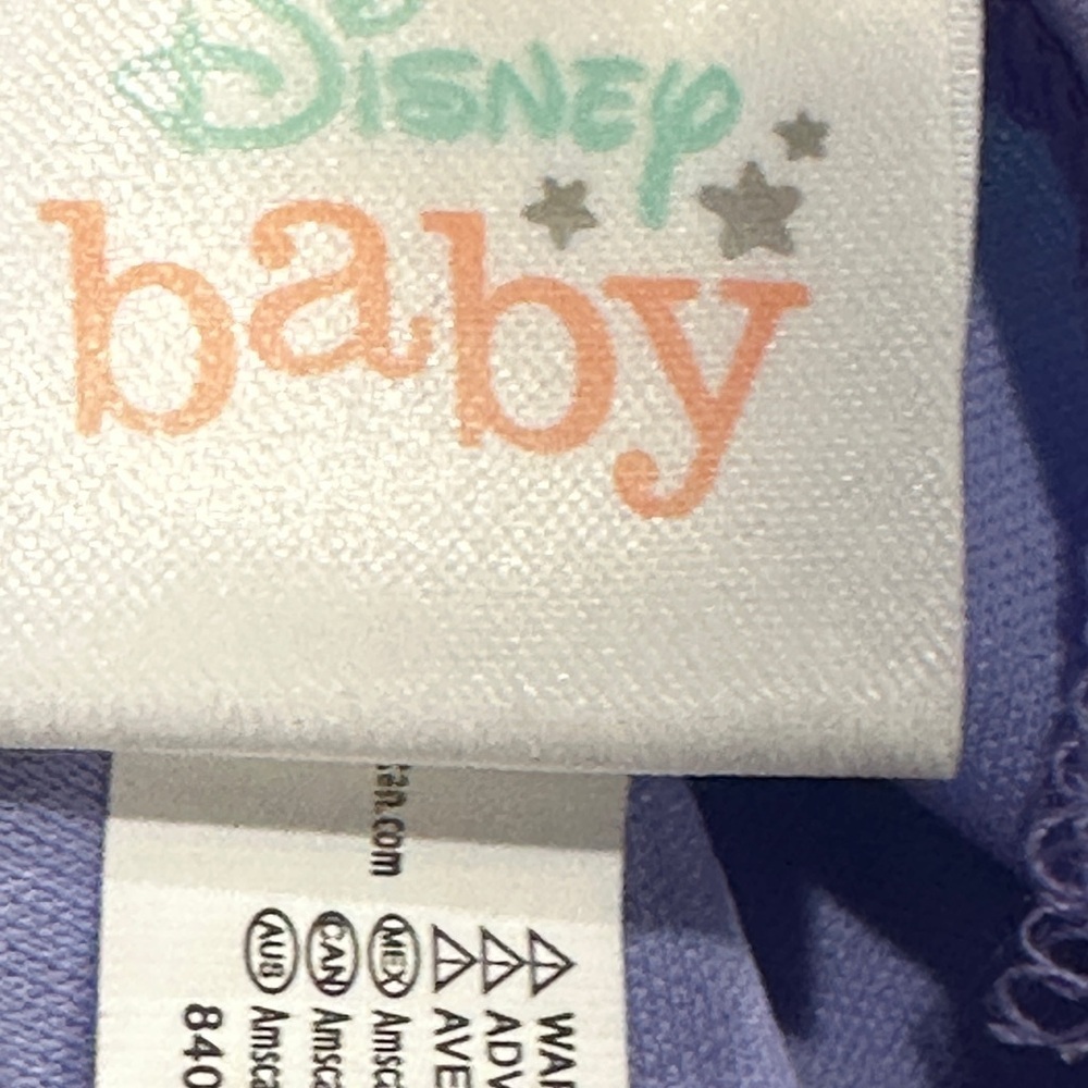Disney Baby Ariel Costume Dress with Headband. Sz 6-12M - Picture 6 of 10